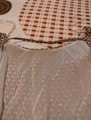 Vestido Zara estampado talla L