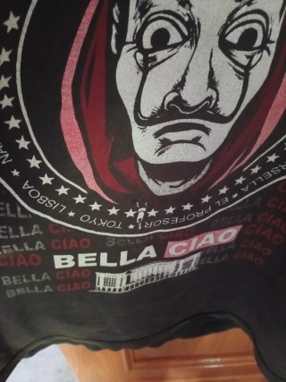Camiseta XL La Casa de Papel Bella Ciao