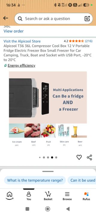 Nevera y Congelador Alpicool 36L con Ruedas