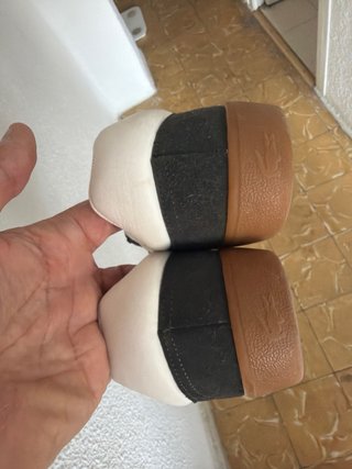 Deportivas Lacoste Negras y Marrones