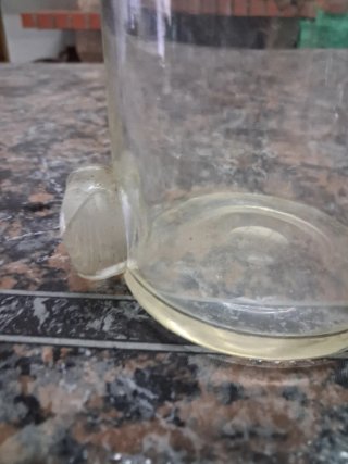 Frasco Farmácia Antigo Vidro, ver fotos
