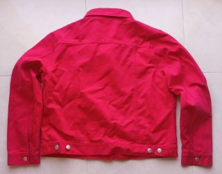 Chaqueta tejana Will Smith Roja Talla L