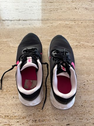 Zapatillas Nike niña T.36.5 Negro/Rosa