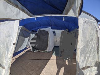 Tienda de campaña túnel 6x4m