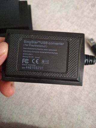 Adaptador Singstar Sony PS2/PS3