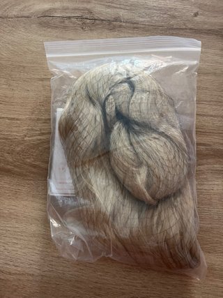 Peluca rubia ondulada unisex