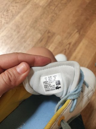 Zapatillas Lacoste Blancas y Azules