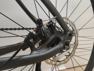 Bicicleta Triban RC 500 Talla L Gris