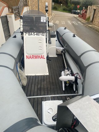 Neumática Semirrígida Narwhal 480 de eslora
