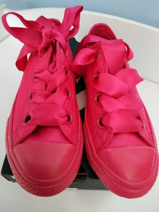 Converse NUEVAS CTAS Big Eyelets Ox - Talla 33