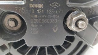 Renault 268929 alternador 8200660033 clio iii