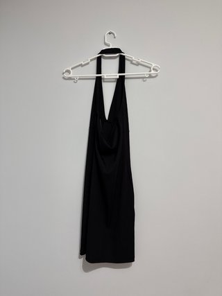 Vestido negro healter