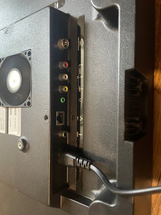 Pantalla Thomson con mando y cable