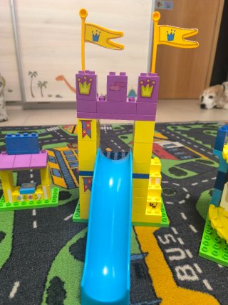 Bloques Peppa Pig Parque de Atracciones 125 piezas