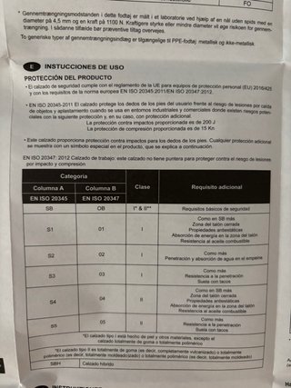 Zapatos de seguridad Skechers negros y grises