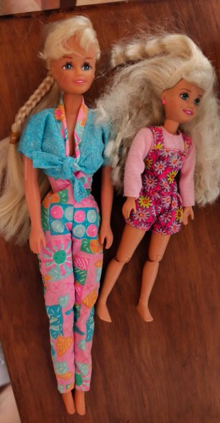 Barbie Vintage Skipper e Stacie 1991
