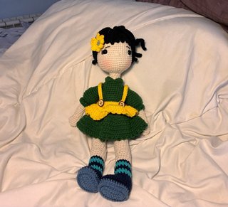 3 Muñecas Amigurumi Hechas a Mano