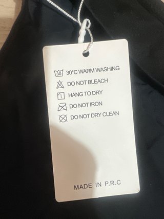 Bañador Negro Talla L
