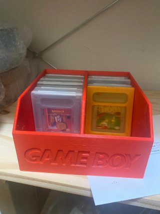 Caja organizadora cartuchos Game Boy / Color