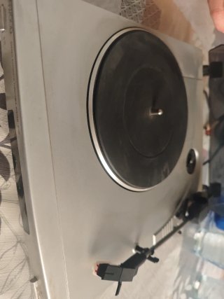 Tocadiscos Kenwood P-110 Negro/Gris
