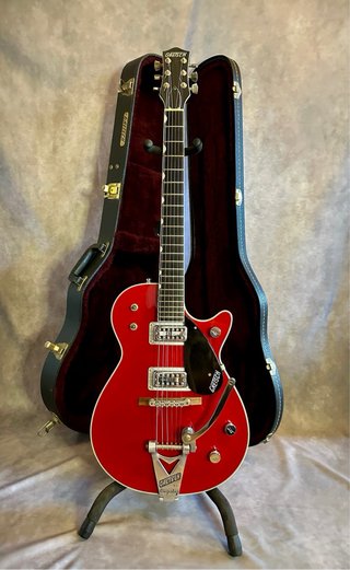 Gretsch G6131T-TVP Power Jet Firebird Red