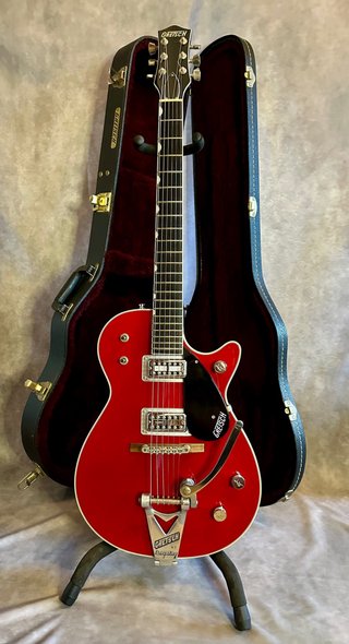 Gretsch G6131T-TVP Power Jet Firebird Red