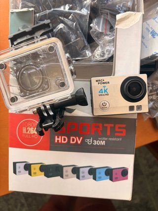 Cámara Deportiva MRC+ Power 4K Ultra HD WiFi