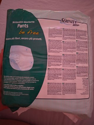 Mutandine Assorbenti Serenity Pants Super L x10
