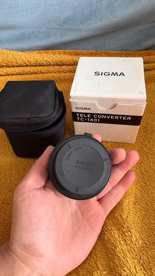 Sigma Teleconvertidor para Nikon.
