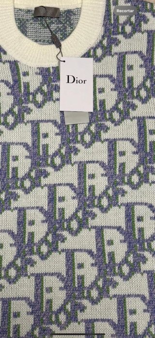 Jersey Dior Blanco y Morado