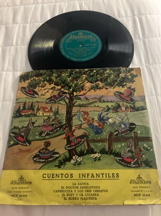 Disco Vinilo Infantil Alhambra Cuentos