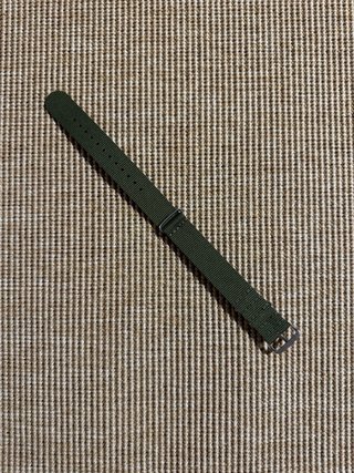 Correa de reloj verde 20mm