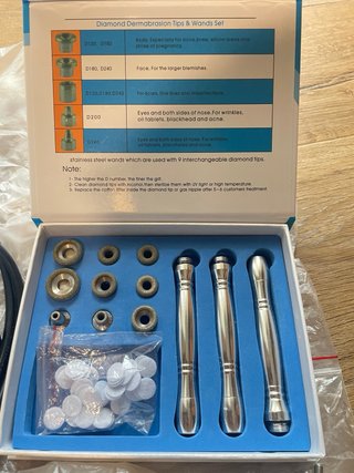 Máquina Dermoabrasión Diamante + Accesorios