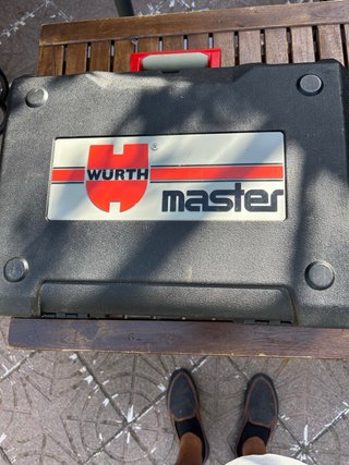 Taladro Atornillador Batería Wurth Master,