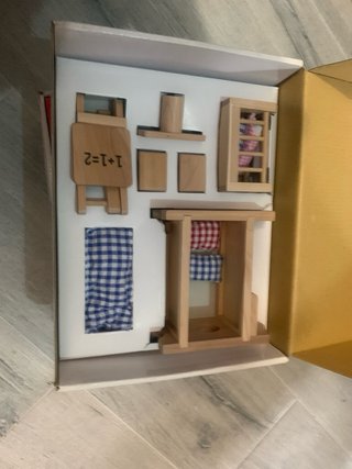 Muebles Madera Casa Muñecas Beeboo