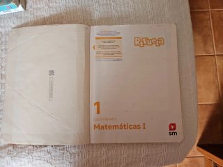 Matemáticas I 1 bachillerato Revuela