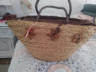 Bolso de playa Maluca tejido