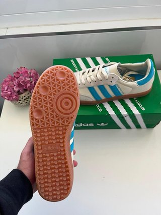 Zapatillas Adidas x Sporty & Rich Beige/Azul