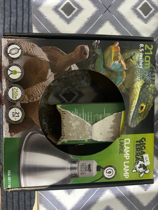 Terrario grande para reptiles incluidos accesorios