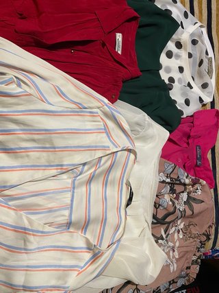 Lote 8 Camisas/Blusas Mujer