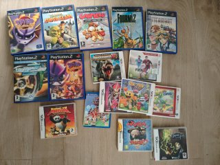 Lote 16 Juegos PS2, PSVita, DS y 3DS