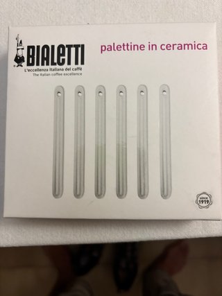 Palettine Bialetti in ceramica