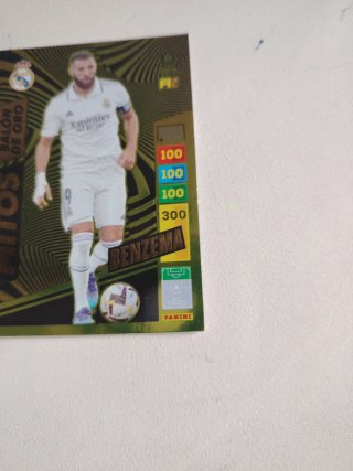 Cromo Benzema Mitos Balón de Oro 22/23