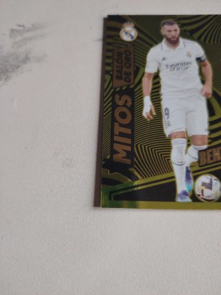 Cromo Benzema Mitos Balón de Oro 22/23