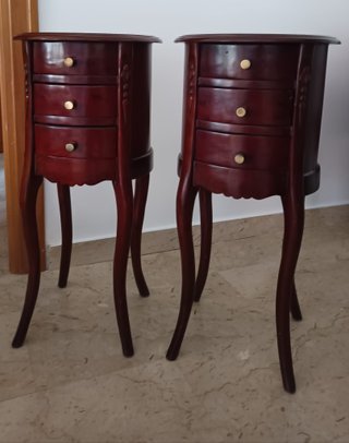 Coppia comodini in legno