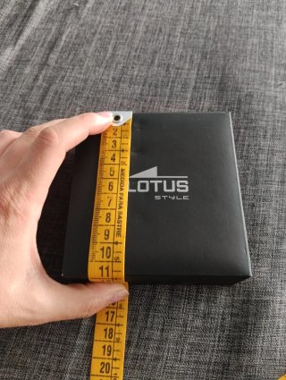 Caja Lotus Style Negra Vacía