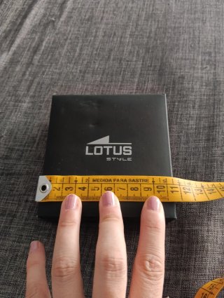 Caja Lotus Style Negra Vacía