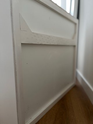 Mueble recibidor Banak madera blanco