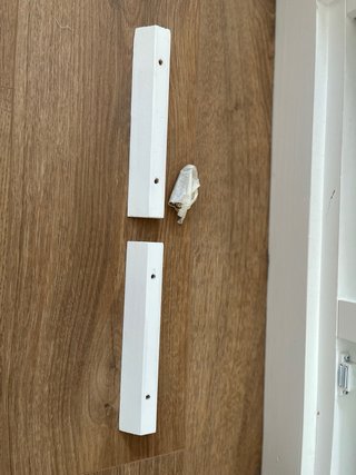 Mueble recibidor Banak madera blanco