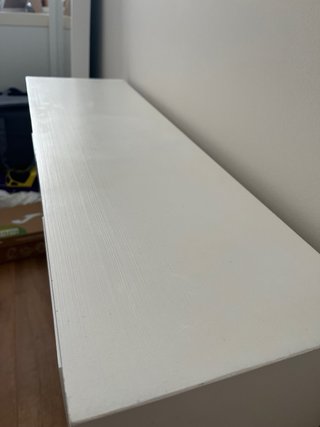 Mueble recibidor Banak madera blanco